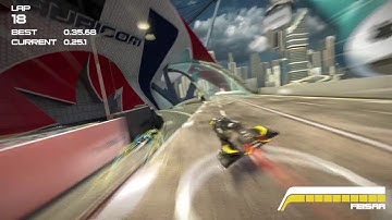 WipEout 2048 Rockway Stadium B Class Speed Lap 35.58 PS4