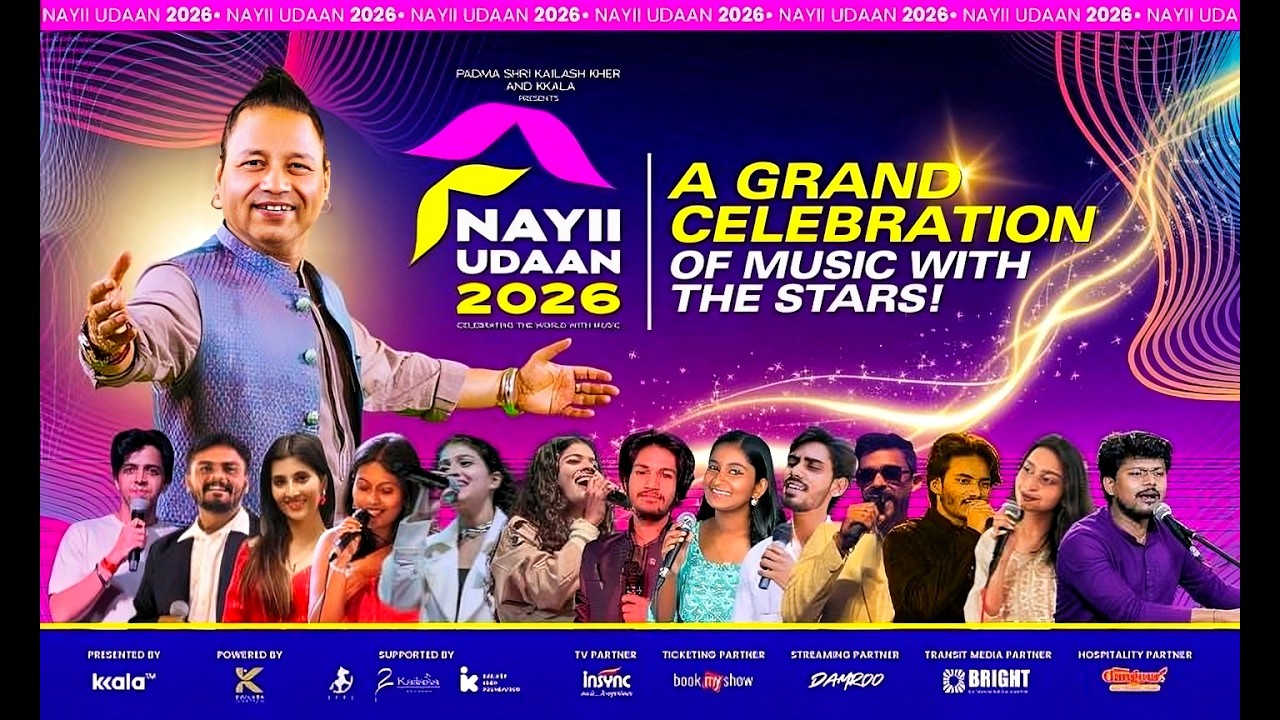 Nayii Udaan 2026 | India's Rising Singing Stars | By Kailash Kher Academy of Learning Arts
