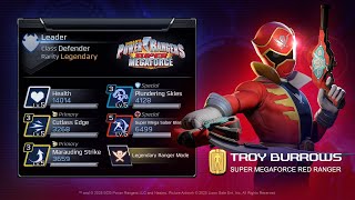 The New Super MegaForce Red Ranger Troy Burrows Gameplay (Power Rangers Legacy Wars) screenshot 4