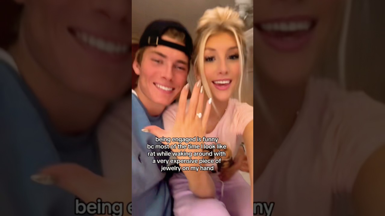 4 years dating to Engaged ❤️💍 High School sweethearts 💝