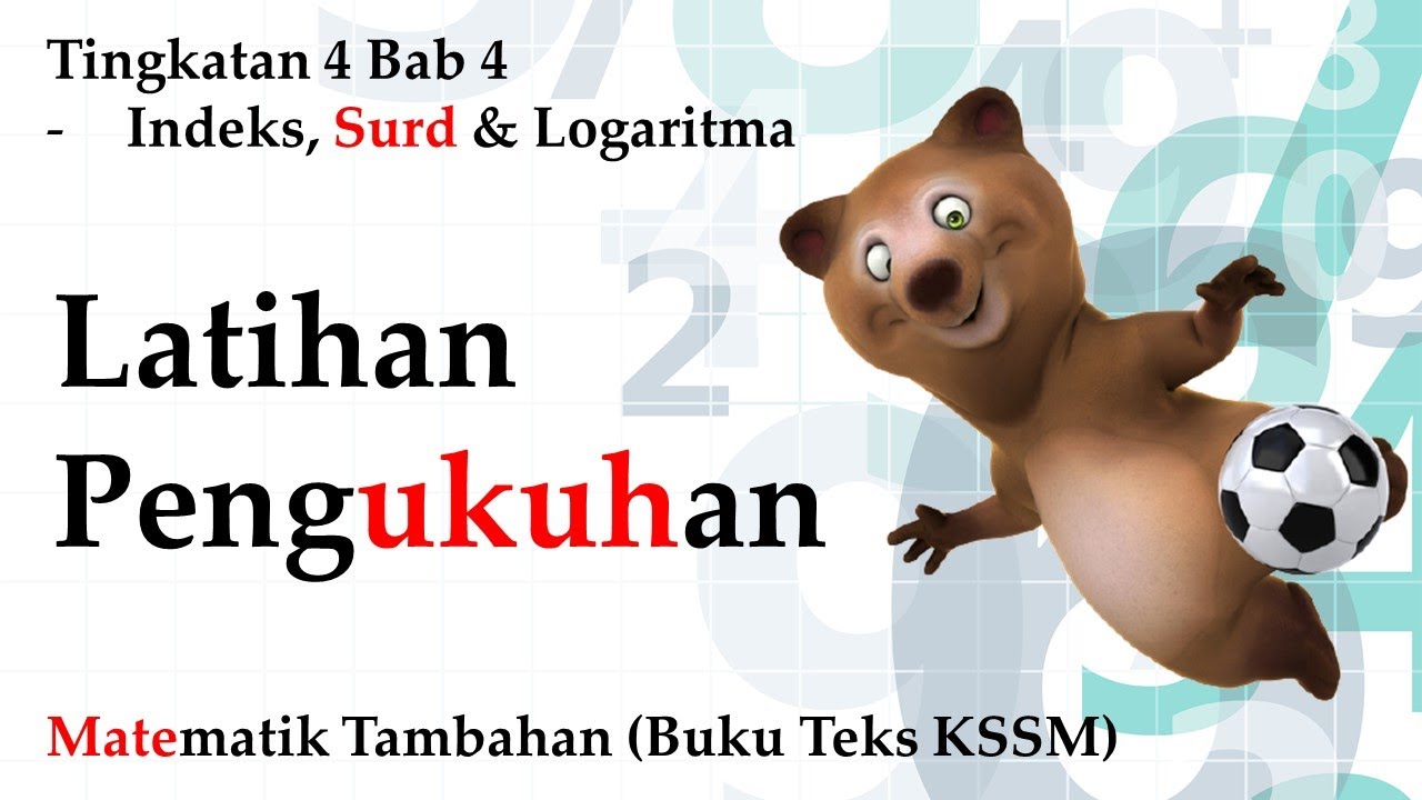 Latihan Matematik Tambahan Tingkatan 4  osparh