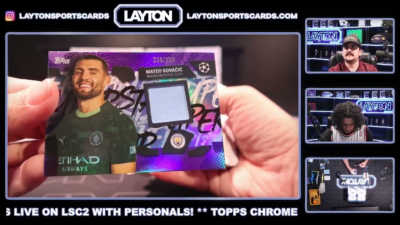 2025/26 Topps UEFA Club Competitions Soccer Hobby 12 Box Case Break #1