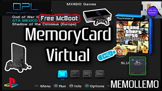 Crear Memorycard virtual en PS2 con OPL y FreemcBoot