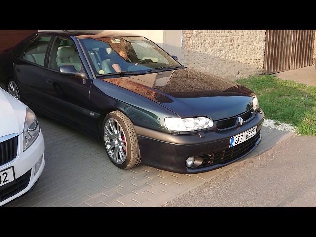 Renault Safrane Biturbo Baccara Start Up Engine Exhaust Sound Loud