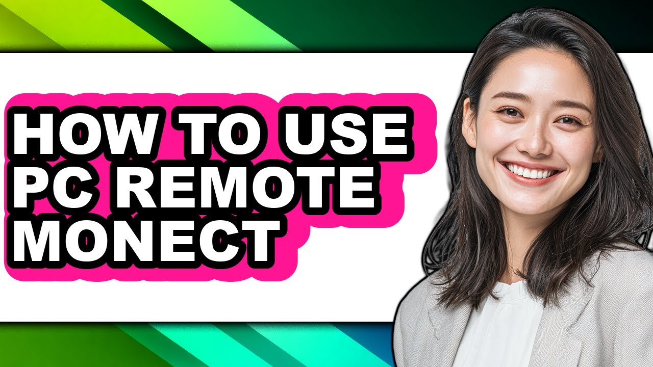 How to Use Pc Remote Monect - Step by Step - YouTube