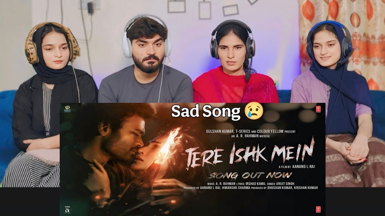 Tere Ishk Mein (Song) Reaction | Dhanush, Kriti S | AR Rahman, Arijit, Irshad, Aanand LR