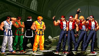 [KOF Mugen] Kim Kaphwan Team vs Terry Bogard Team