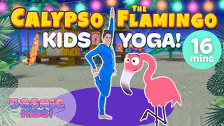 Calypso the Flamingo | A Cosmic Kids Yoga Adventure! screenshot 2