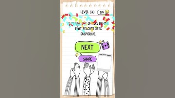 Brain test level 333