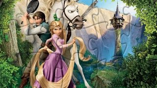 Disney princess rapunzel online puzzle game for girls/Best games for kids 2016-2017 screenshot 5