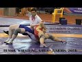 WRESTLING.  The best moments. GIRLS - JUNIORS.  RUSSIA. 2016.