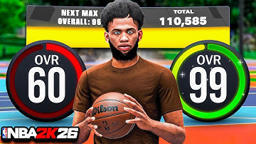 EASIEST + FASTEST WAY TO 99 OVERALL in NBA 2K26! 99 OVERALL in 1 DAY!