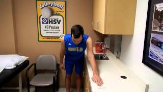 Frozen Shoulder Stretch - Forward Elevation (Part 1/3)
