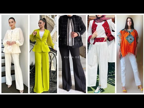 شیکترین و زیباترین مدل های کت شلوار زنانه دیزاینهای جدید 2023