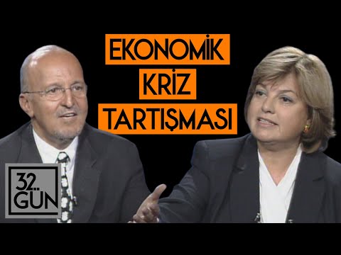 Birand ve Çiller Arasında Ekonomi Tartışması | 2001| 32. Gün Arşivi