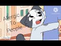 Allergic to people  animation meme  bluey old