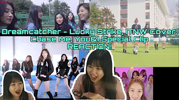 First Time Reacting to Dreamcatcher Special Clips (Lucky Strike, ITNW, Chase Me, You&I)!