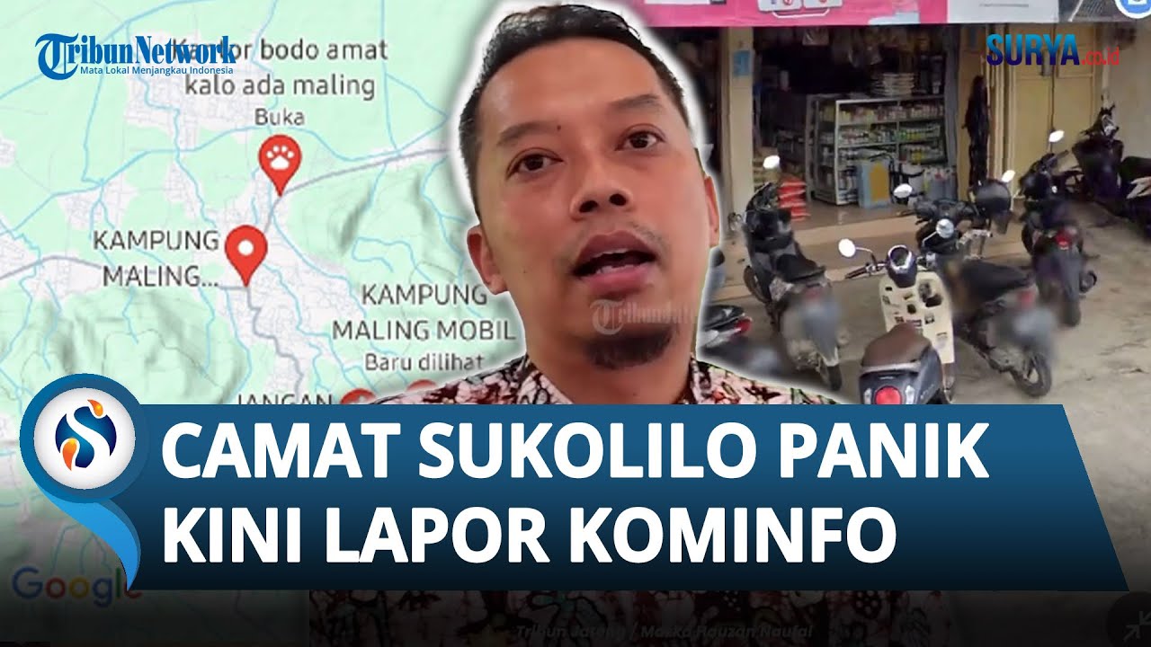 Panik, Camat Sukolilo Kewalahan Warganet Cap Wilayahnya Kampung Bandit, Kini Lapor Kominfo