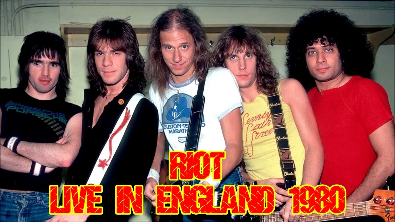 RIOT ~ Live In England 1980