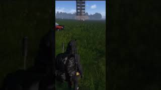 Lighting a fire barrel filled with grenades | DAYZ PS