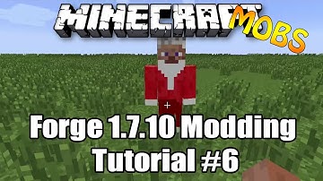 Minecraft Forge Modding Tutorial 1.7.10 #7 - How to create Mobs