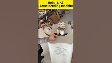 window door equipment arch rolling aluminum frame bending machine#aluminum#mirror #frame #bending
