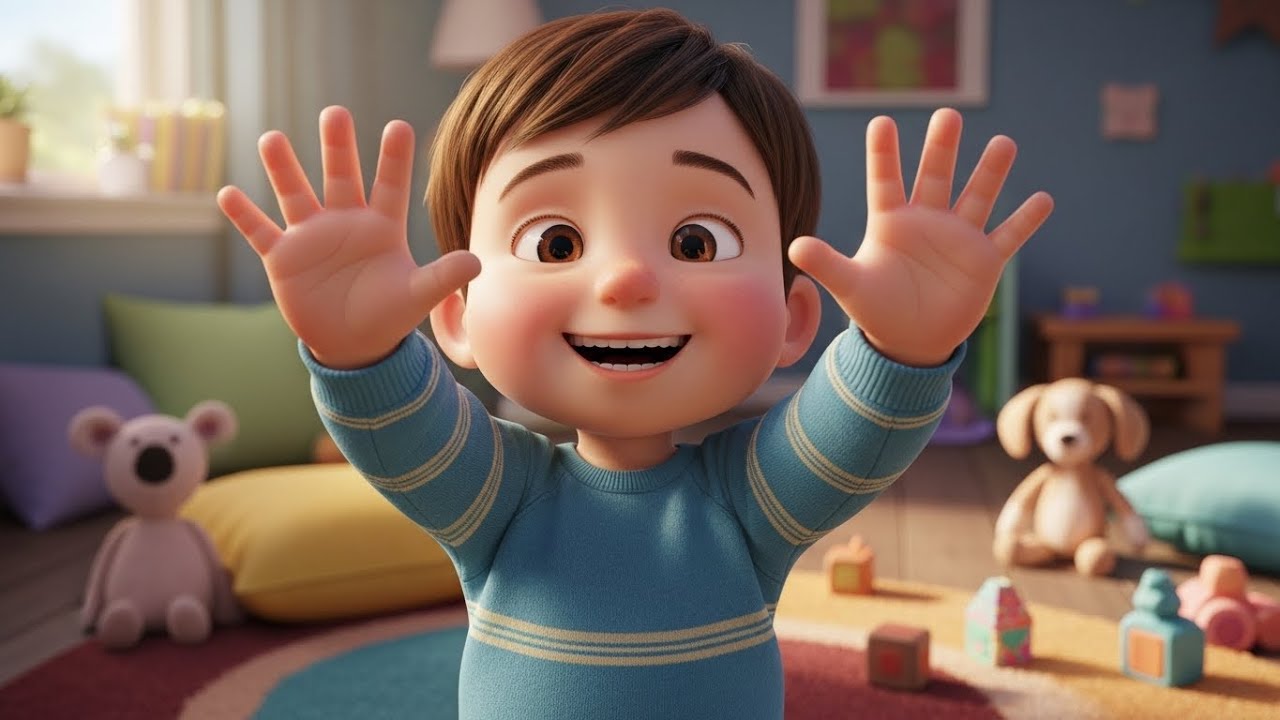 Little Hands Love to Tickle! | Fun Action Song for Kids | Nursery Rhymes & Songs for Children