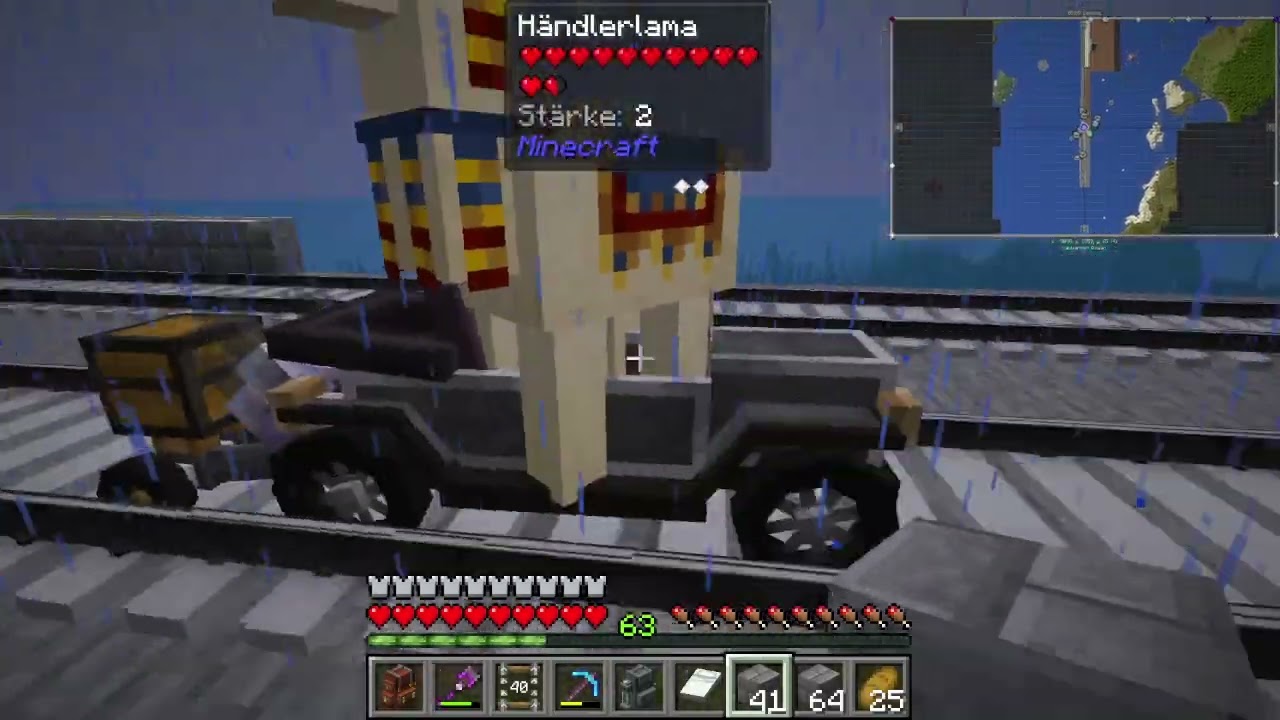 Minecraft Überlebensserver Heute Fangen wir an den Hauptbahnhof in Innsbruck zu bauen
