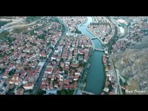 Havadan Amasya Şehir Merkezi