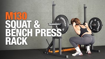 Mirafit M130 Adjustable Squat and Bench Press Rack