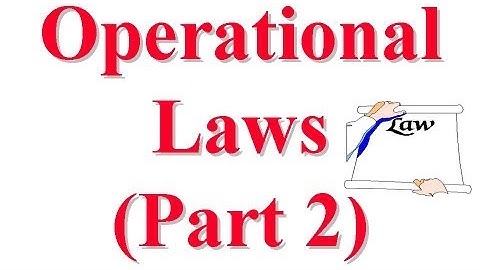 CSE567-13-33B: Operational Laws for Computer System Performance Evaluation