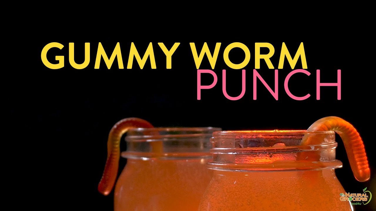 natural numbers Gummy Worm Punch