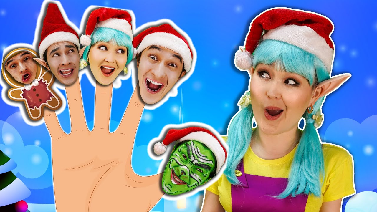 Finger Family Christmas Song | Kids Songs & Nursery Rhymes | Magic Kids ...