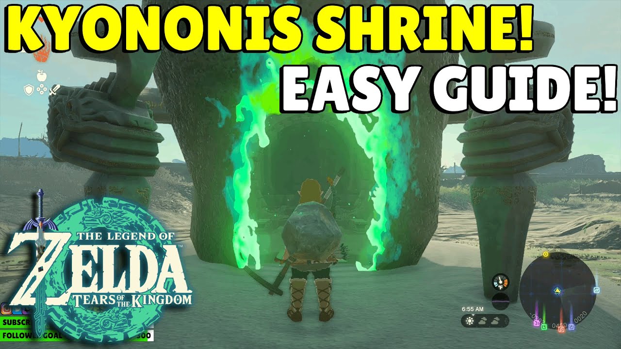 Zelda Tears Of The Kingdom | Kyononis Shrine Guide! | EASY | No Commentary!