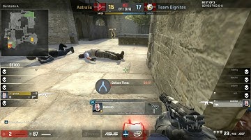 RUBINO vs gla1ve | Astralis vs Team Dignitas - ESL One Cologne 2016 - Group A Decider Match