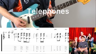 Vacations - Telephones (guitar cover with tabs & chords) Resimi