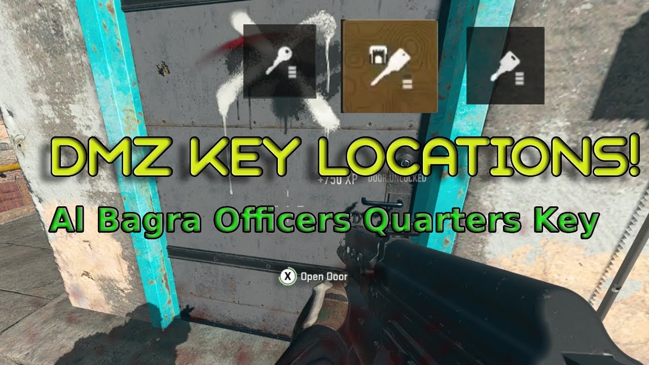 DMZ Al Bagra Officers Quarters Key Location! dmz mw2 YouTube