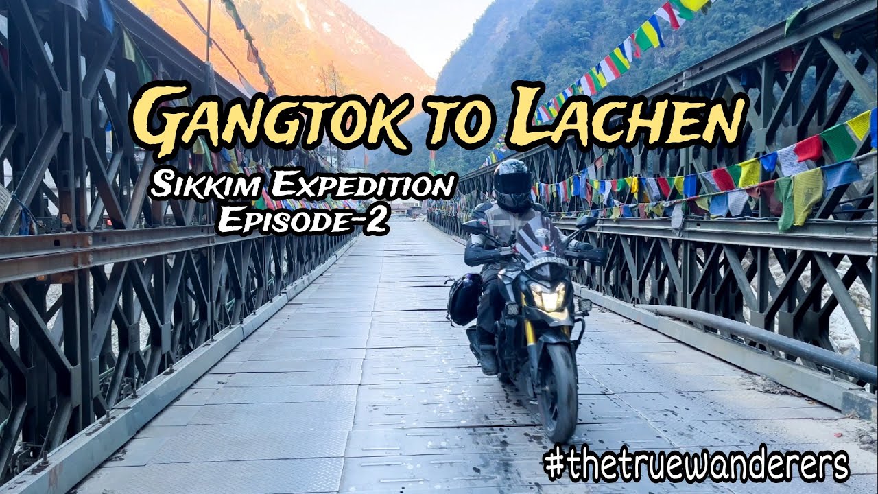 Gangtok to Lachen by bike | Worst road condition | Sikkim update 2025