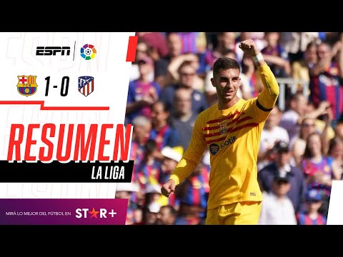 Barcelona le ganó 1-0 a Atlético de Madrid: todas las incidencias del partido por LaLiga