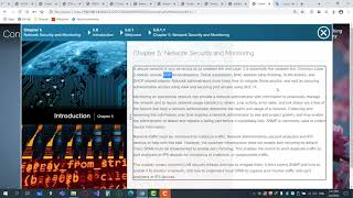 Advanced Networks (CCNA Sem4 Connecting Networks) - Chapter 5: Network Security and Monitoring