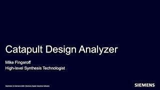 Catapult Design Analyzer – Part 1: Introduction