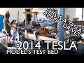 Tesla Model S except it&#39;s a WOODEN TEST JIG!