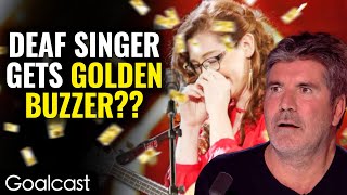 Mandy Harvey: How A Deaf Singer Earned Simon's Golden Buzzer | Goalcast