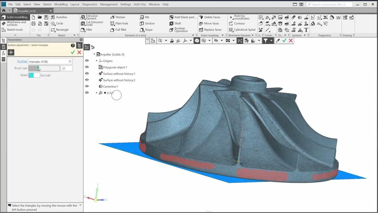 4 Approximating and Deviation Analysis of the Cylindrical Surface in KOMPAS-3D 