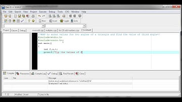 C program to find third angle value of a triangle