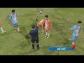 أحداث الشوط الأول بين الفريقين وطرد مبكر جدا للاعب فريق محمود الجوهري أحمد علي 
