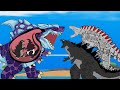 SHARKJIRA Vs Godzilla And Mechagodzilla | Hungry Shark Evolution [HD]