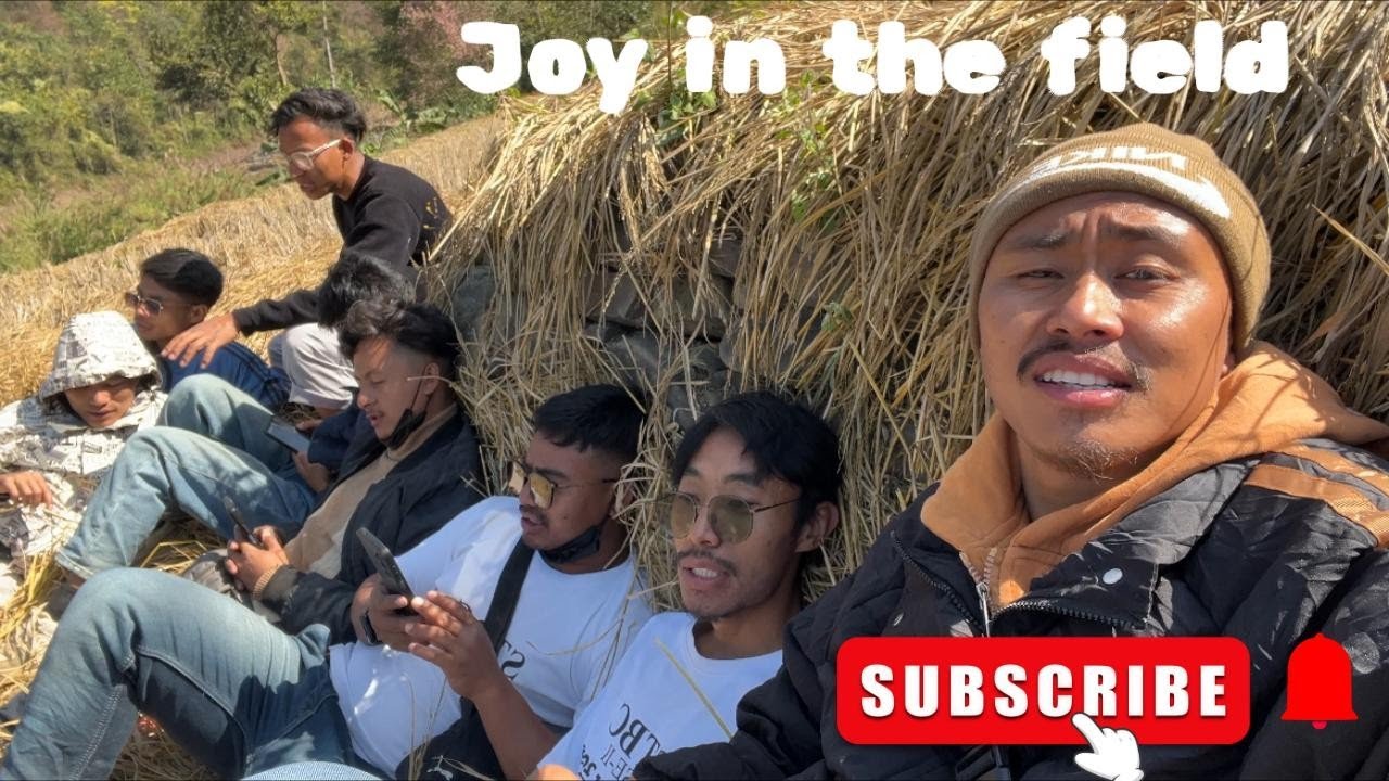 Joy in the paddy field || 