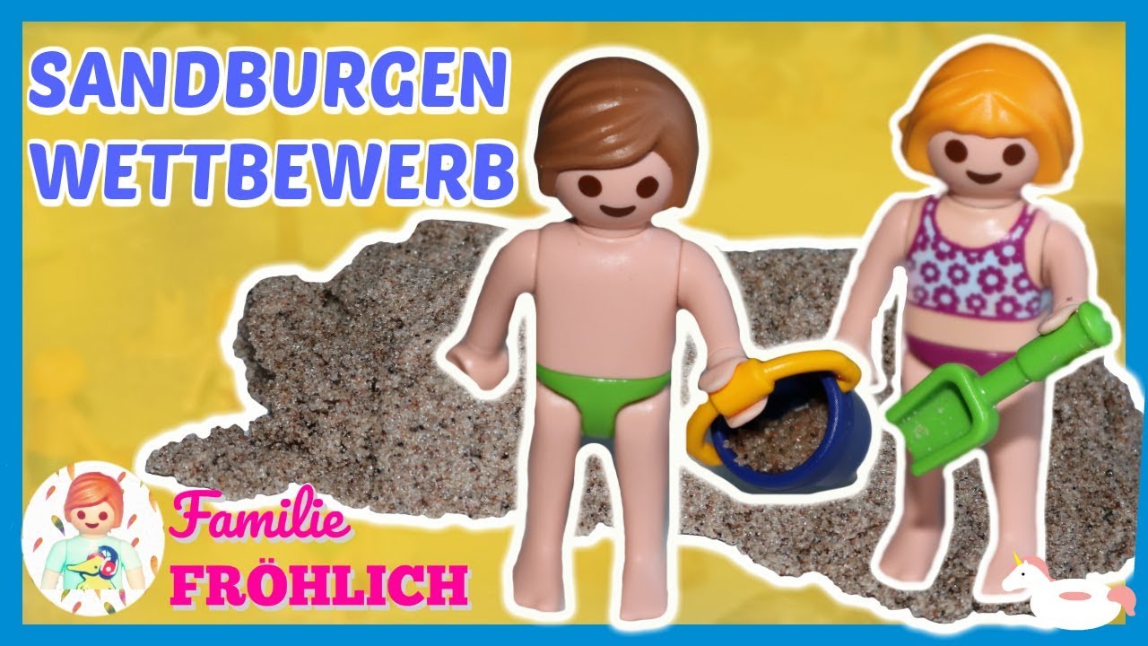 Playmobil Film deutsch - Sandburgen Wettbewerb -  PlaymoGeschichen - Kinderserie