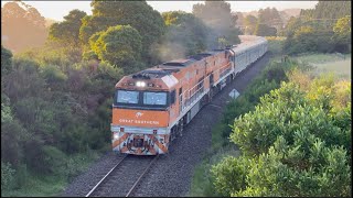 Diverted Intermodals On The South Coast & The Great Southern Chased From Goulburn Part 6  4K